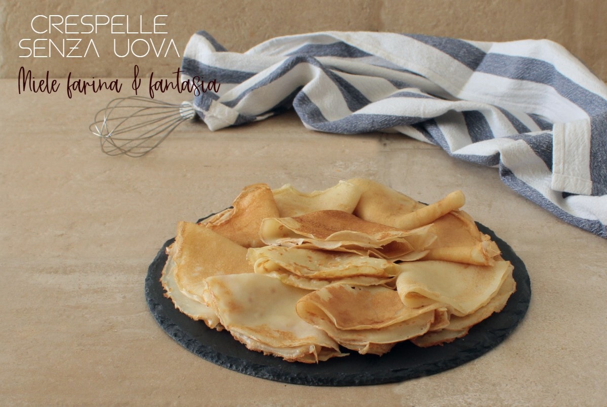 Eierfreie Crêpes. Grundrezept