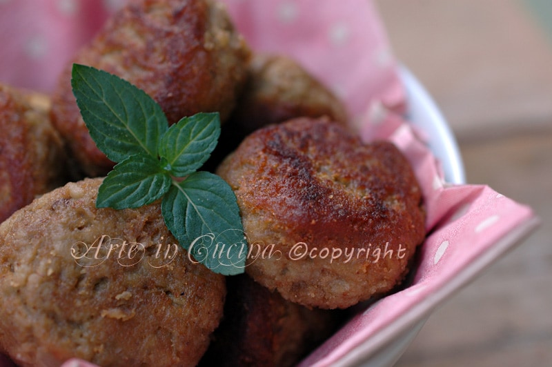 Einfache und schnelle Auberginenbällchen