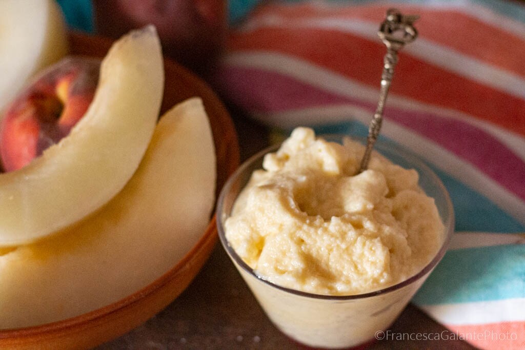 Gemischtes Fruchteis ohne Eismaschine