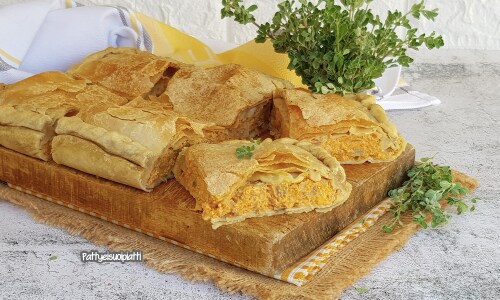 Kürbiskuchen salzig ligurisches Rezept