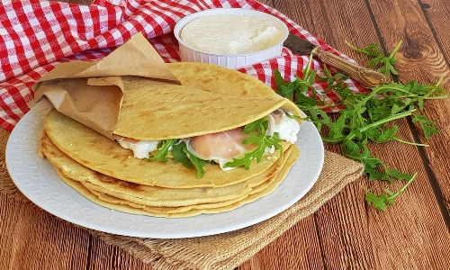 Traditionelles Rezept für Piadina Romagnola