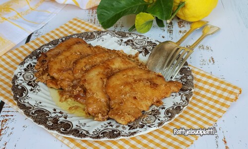 Schweineschnitzel mit Zitrone