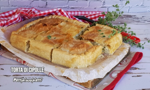 Genueser Zwiebelkuchen Rezept