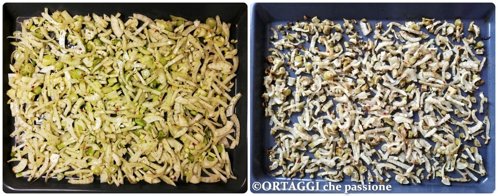 Fenchel im Ofen backen