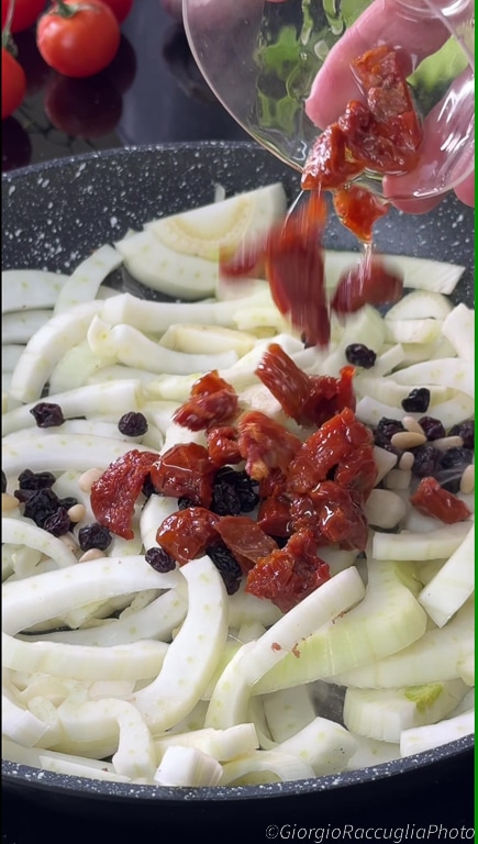 fenchel mit bröselkruste
