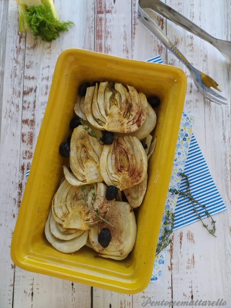 Fenchel im Ofen