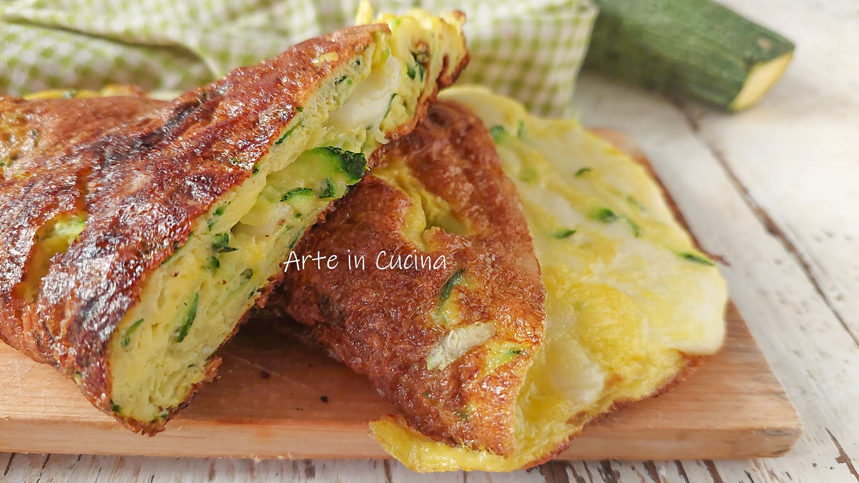 FILOSCIO mit ZUCCHINI gefülltes neapolitanisches Omelett