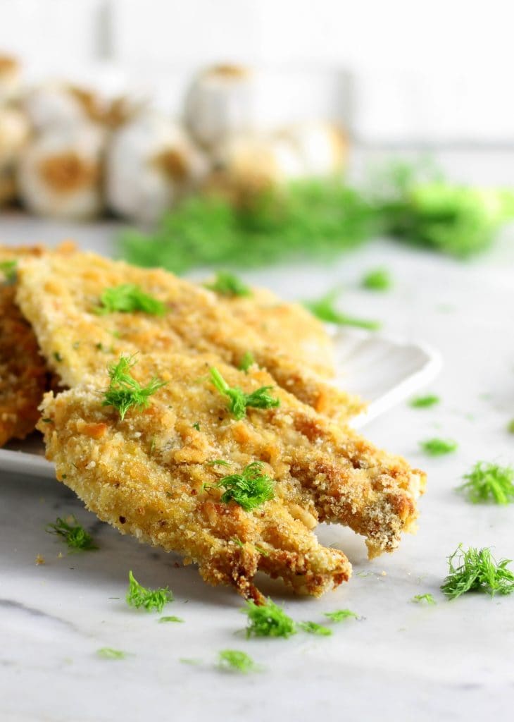 Fenchel- und Parmesanschnitzel