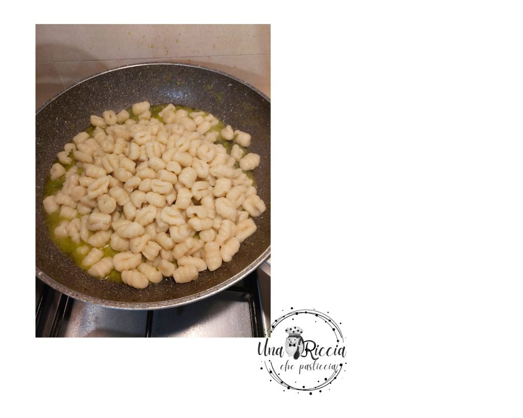 Finish Teller Gnocchetti Spargel