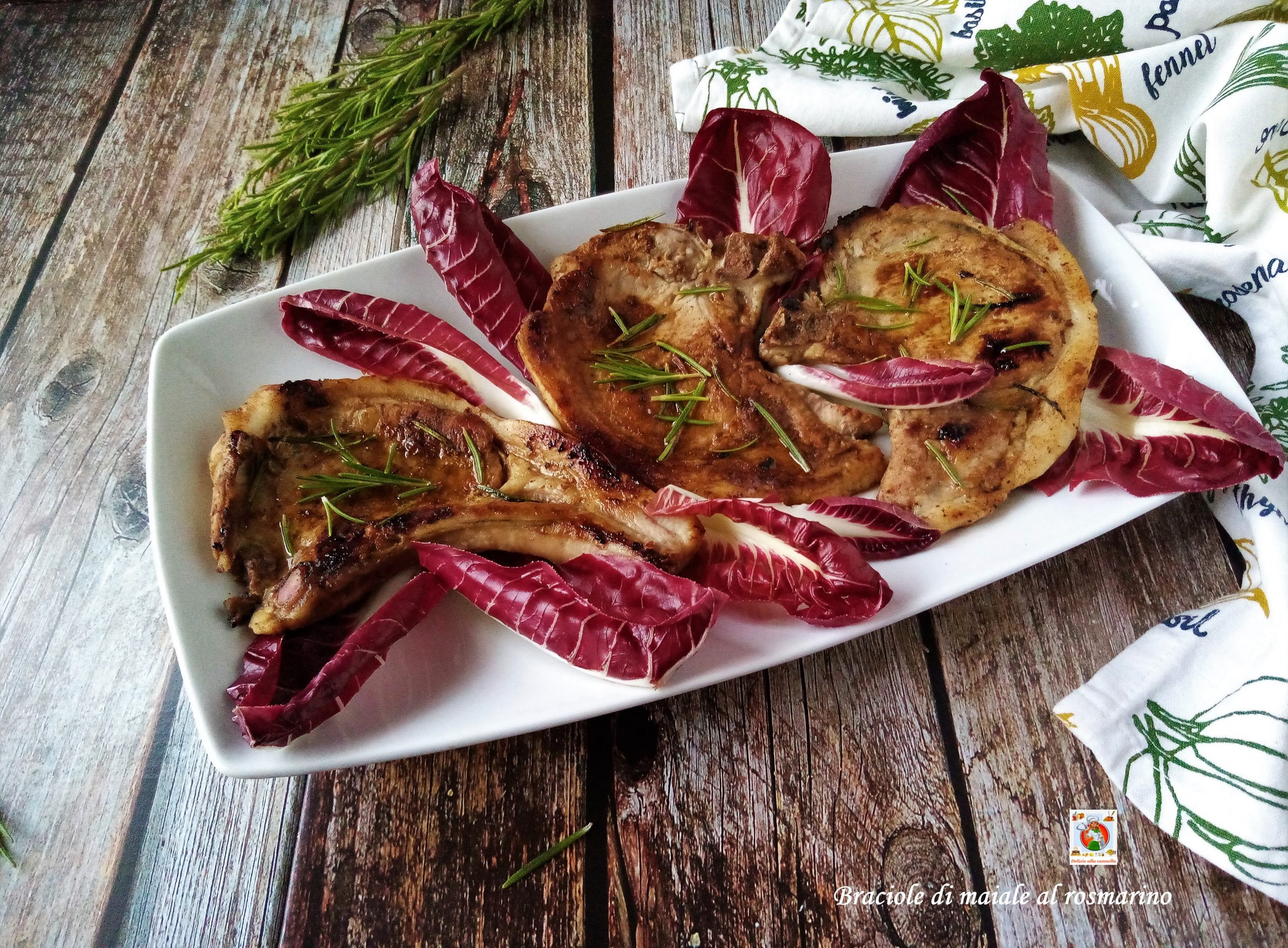 Schweinekoteletts mit Rosmarin