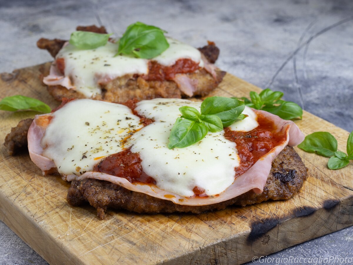 Fleischkoteletts nach Pizzaiola-Art
