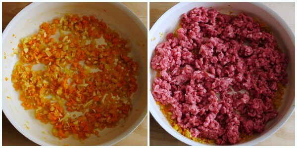 Fleischragout - Verfahren 1