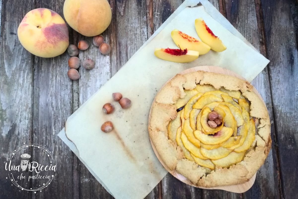 Pfirsich-Galette