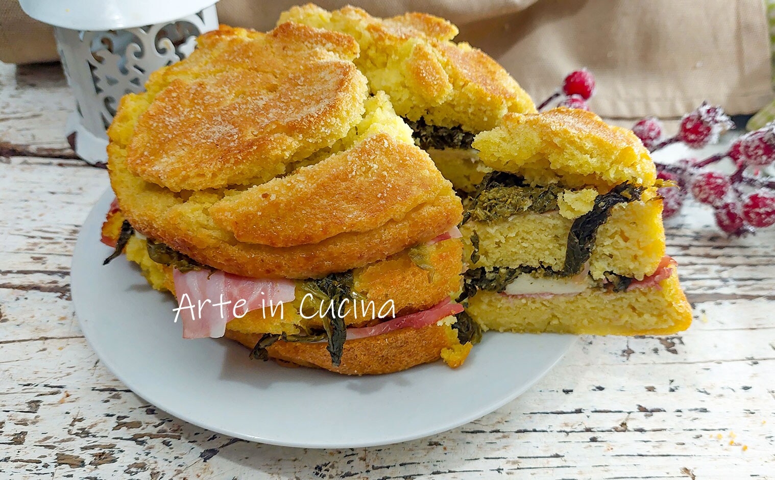 GASTRONOMISCHES PANETTONE gefüllt ohne Gärung