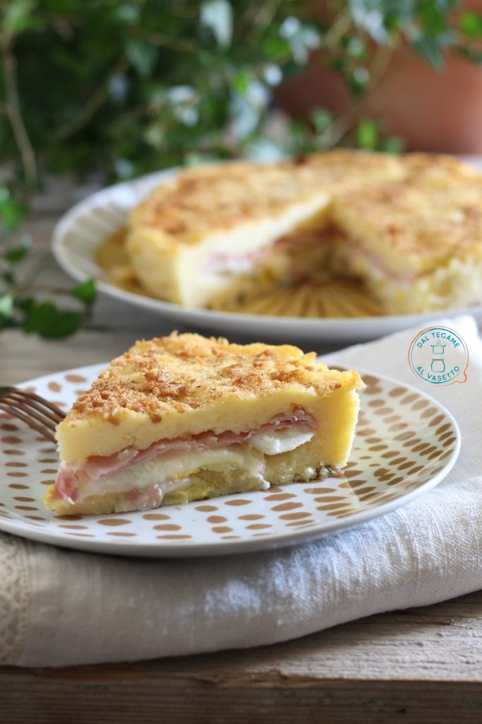 Kartoffelgateau in der Heißluftfritteuse gebacken