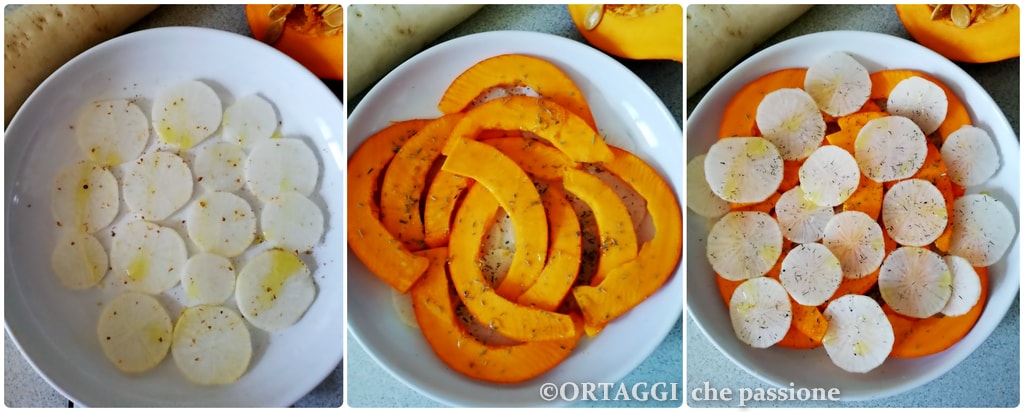 gebackener-daikon-mit-kuerbis-oder-karotten-ORTAGGI-che-passione