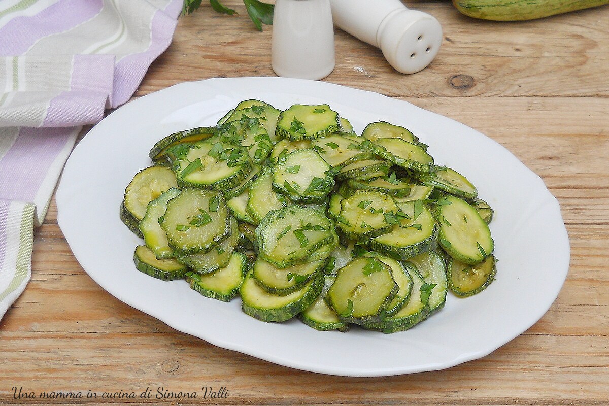 Gebratene Zucchini