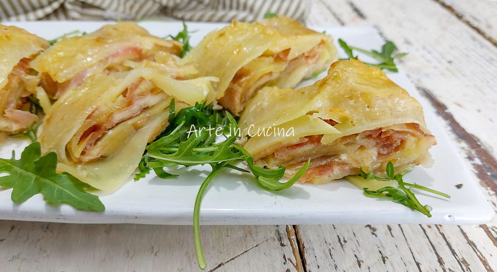 SCHNELLE GEFÜLLTE KARTOFFELROLLE