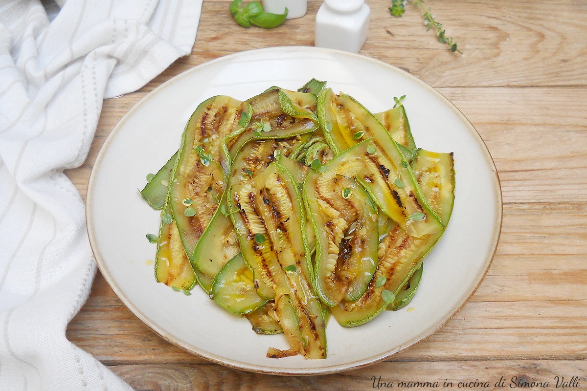 Gegrillte Zucchini