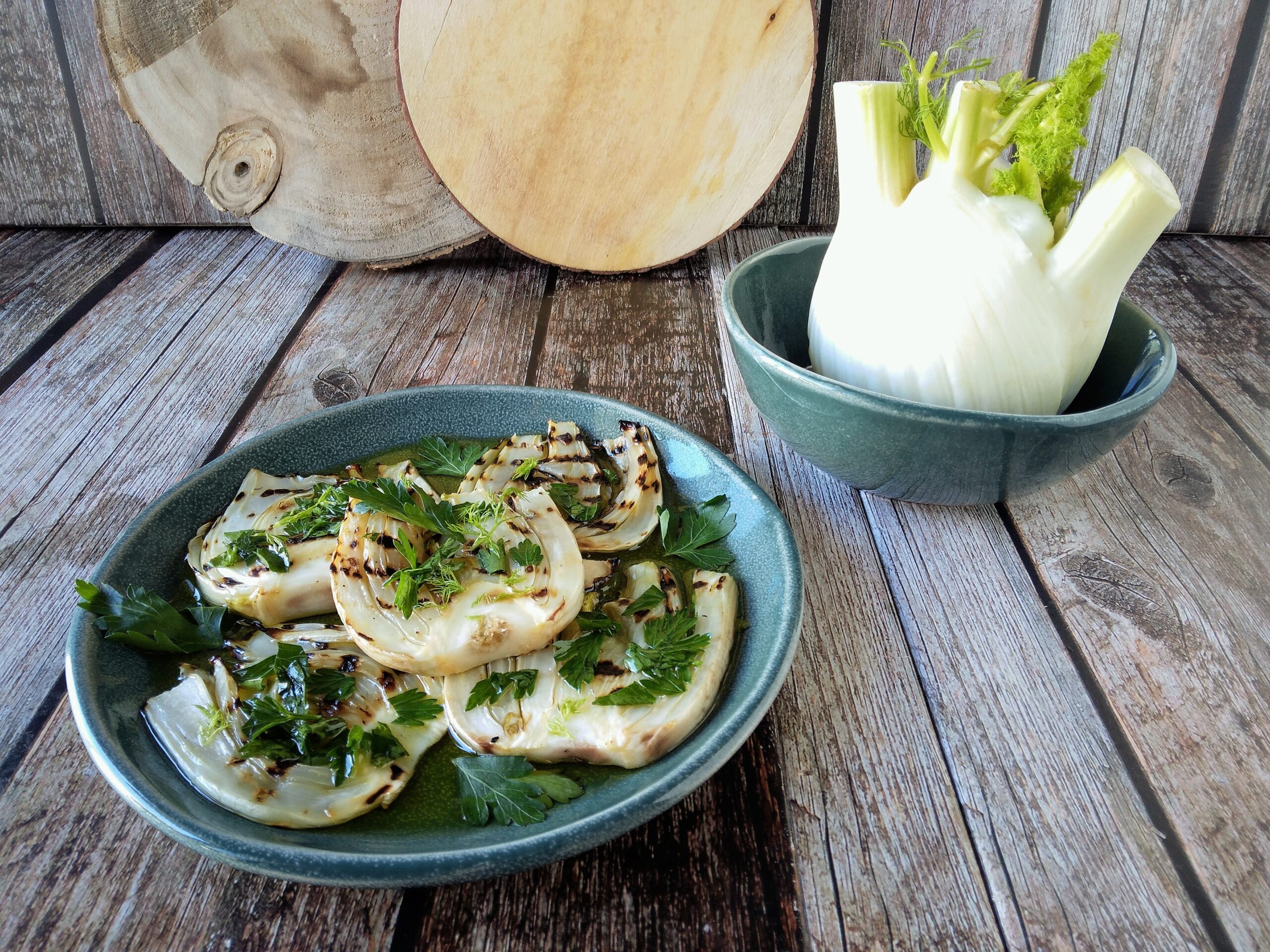 Originalrezept für gegrillte Fenchel