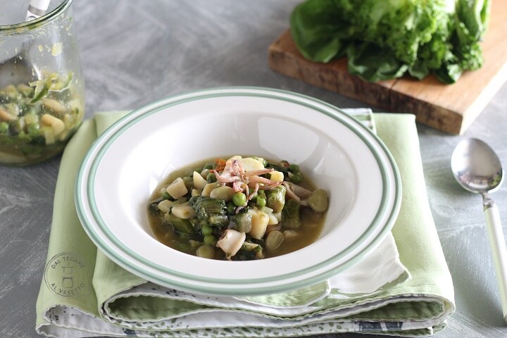 Frühlingssuppe im Einmachglas