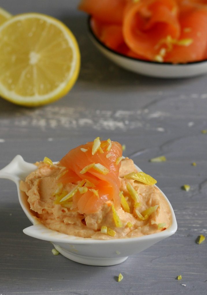 Geräucherte Lachscreme