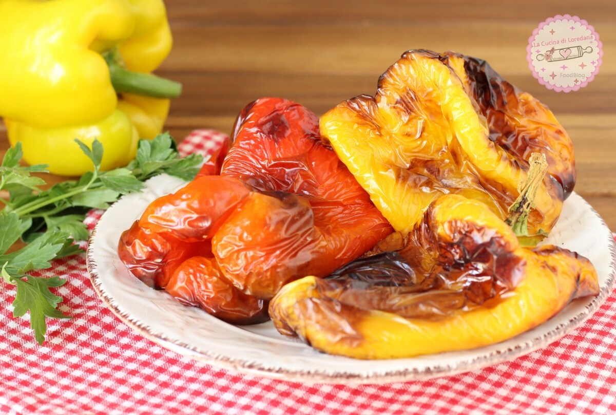 GERÖSTETE PAPRIKA IN HEISSLUFTFRITTEUSE