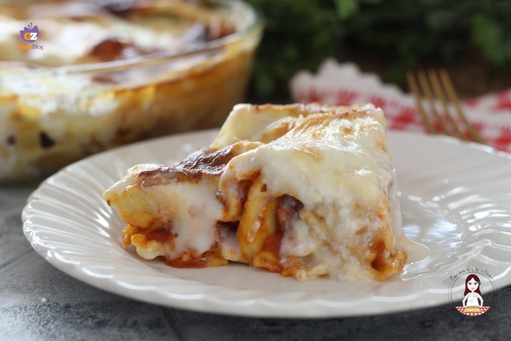 Gerollte Lasagne-Torte