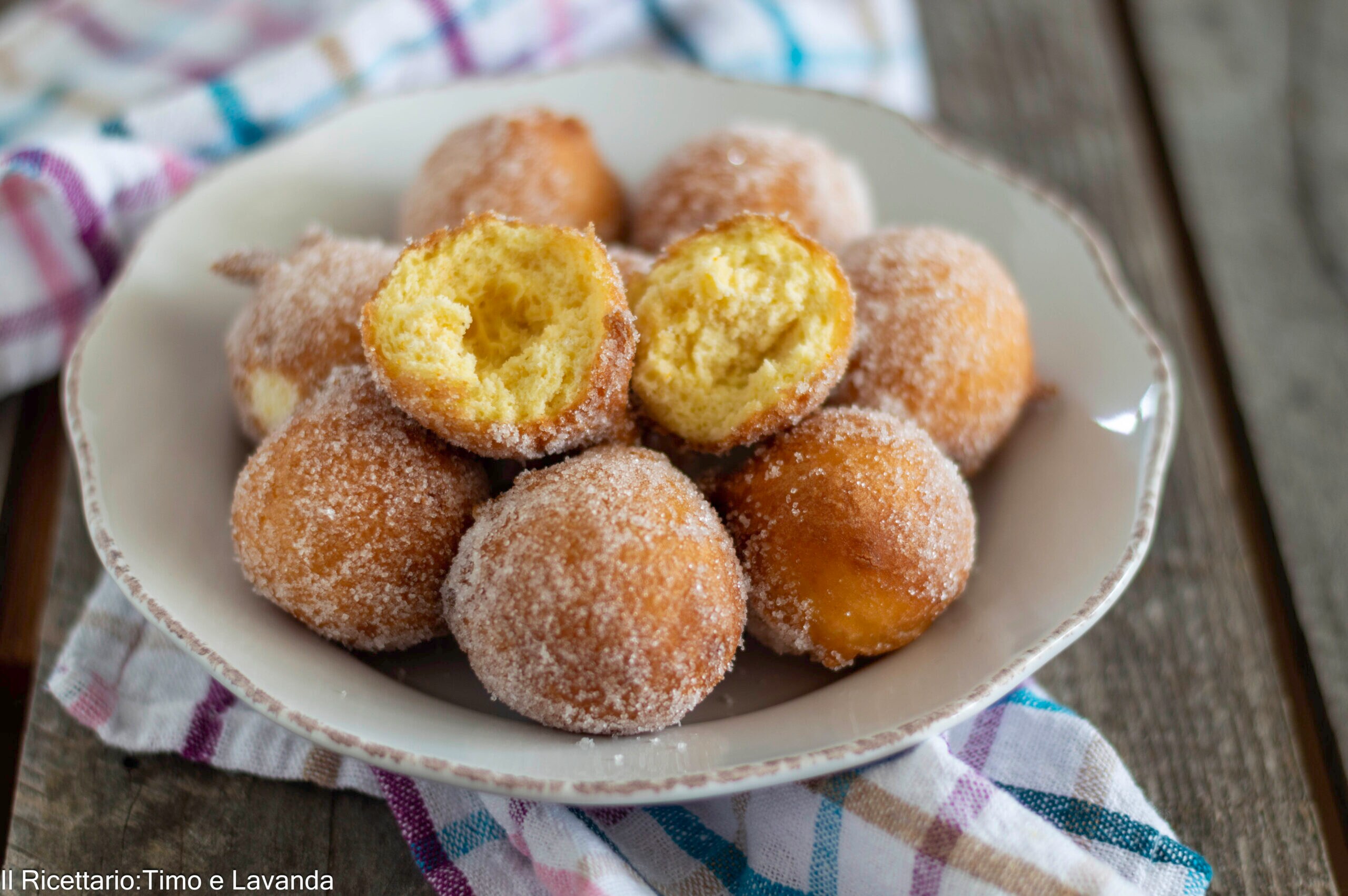 Glutenfreie Castagnole