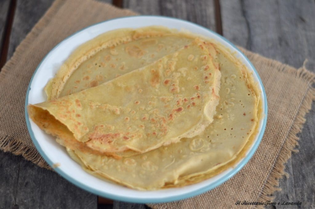Glutenfreie Crêpes mit natürlichen Mehlen