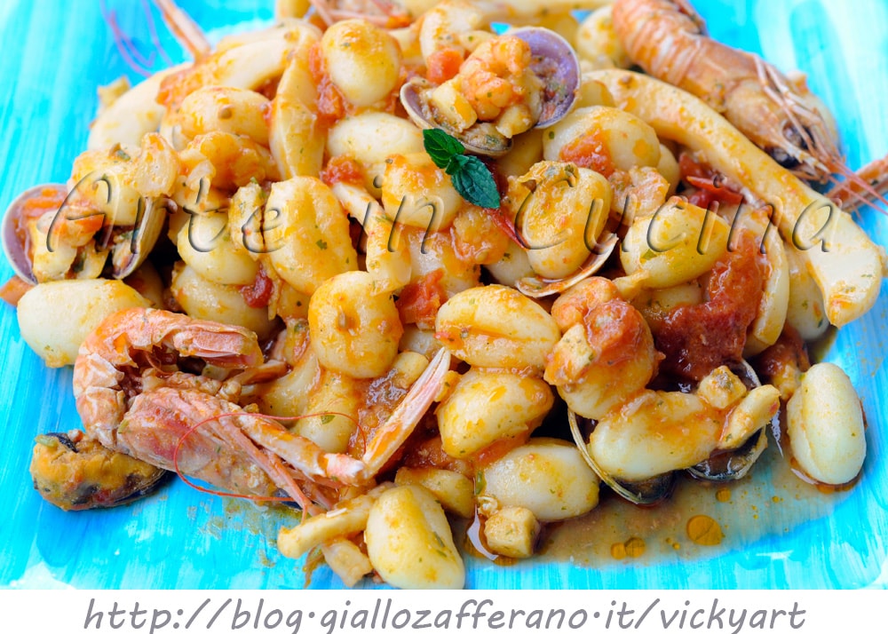 Gnocchi mit Meeresfrüchten einfaches Rezept