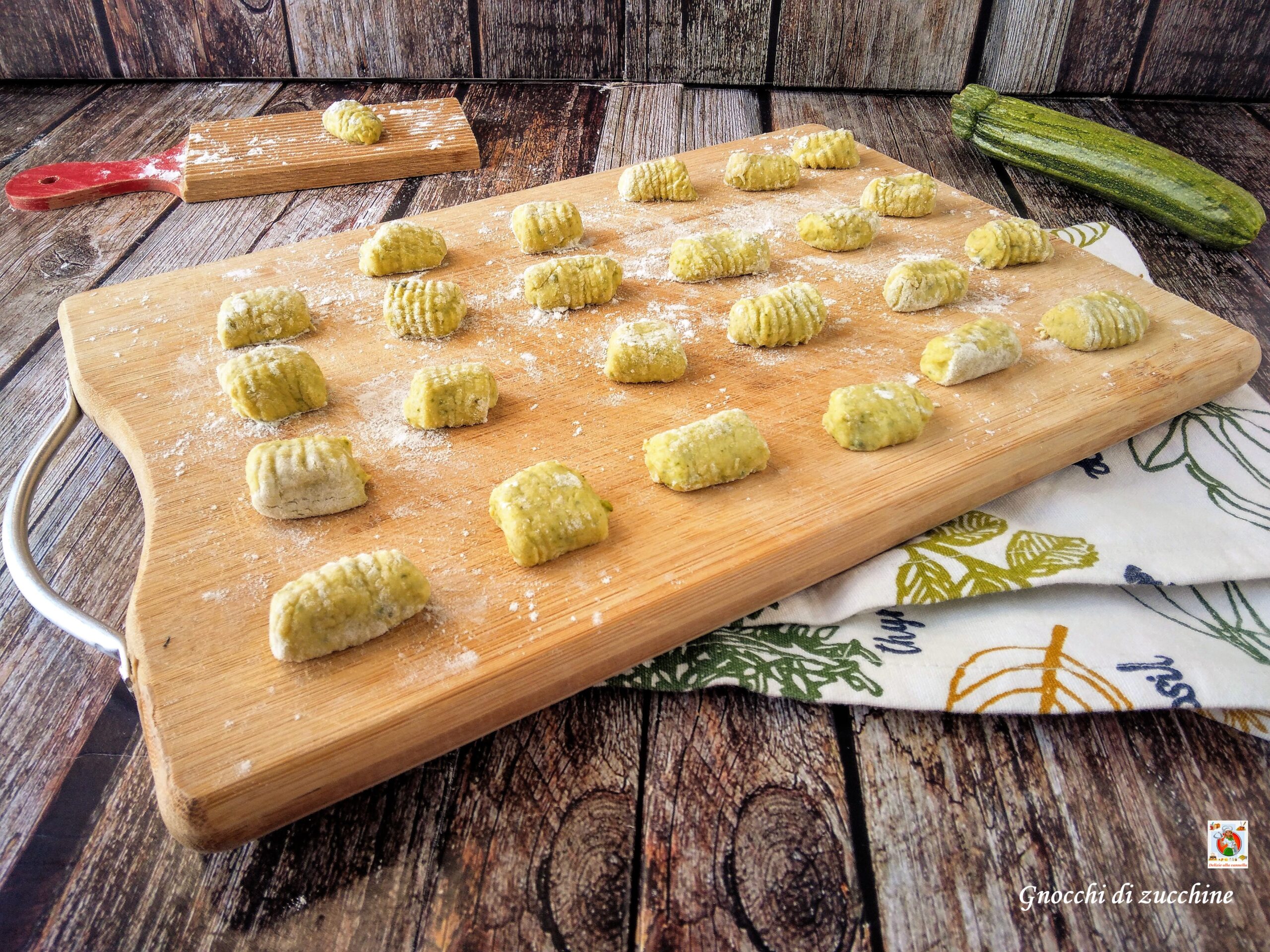 Zucchini- und Kartoffelgnocchi