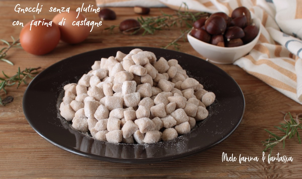 Glutenfreie Gnocchi mit Kastanienmehl