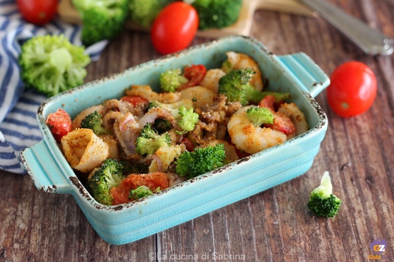 Gebackener Fischgratin