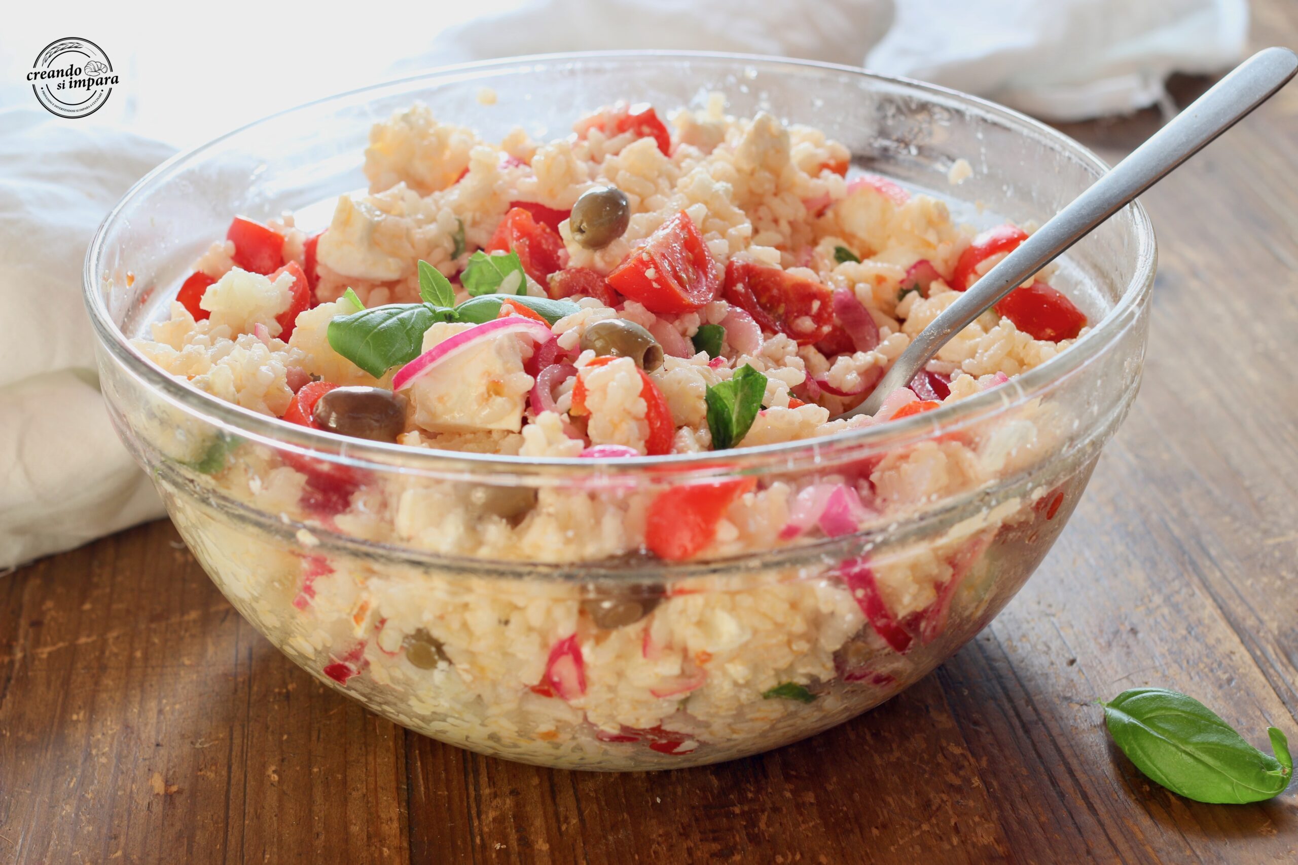 Griechischer Reissalat