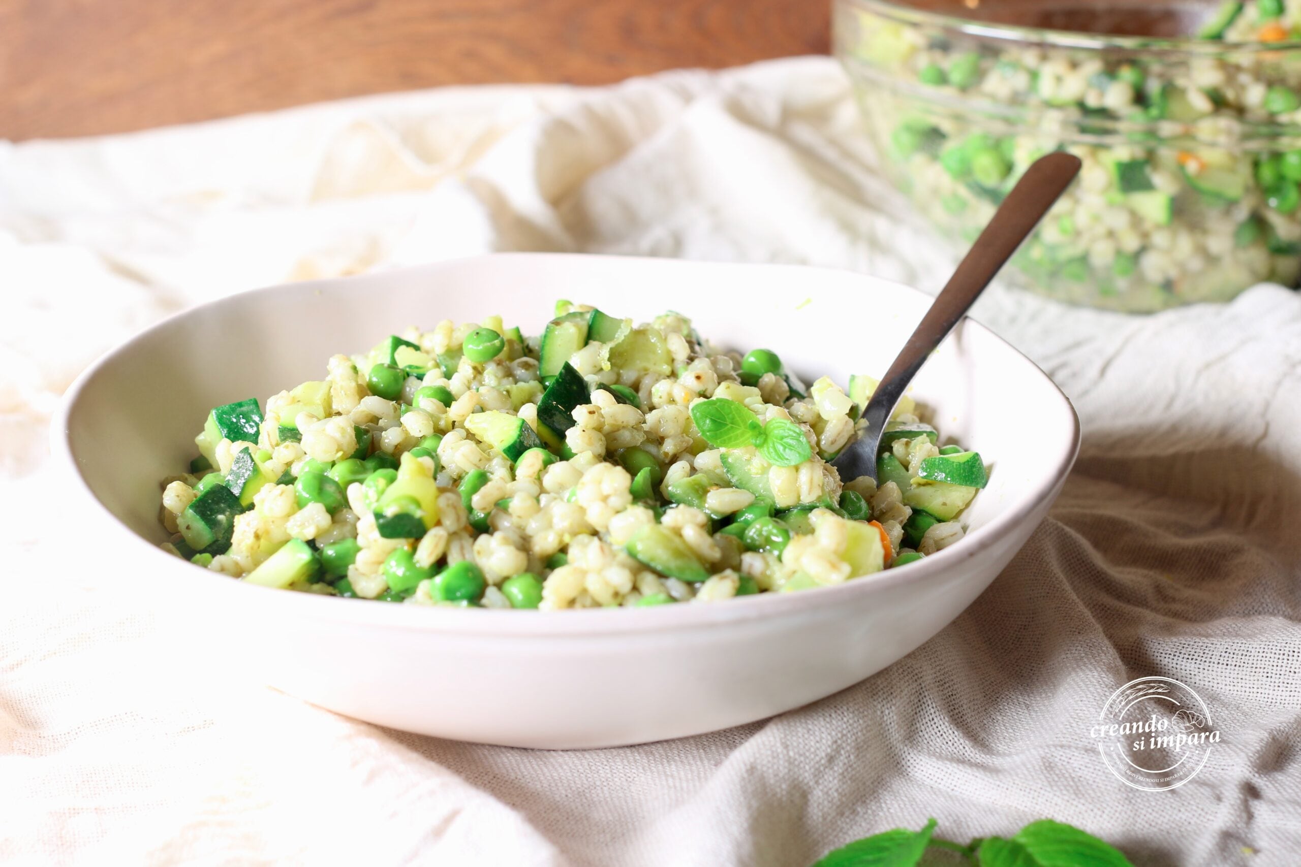 Grüner Gerstensalat