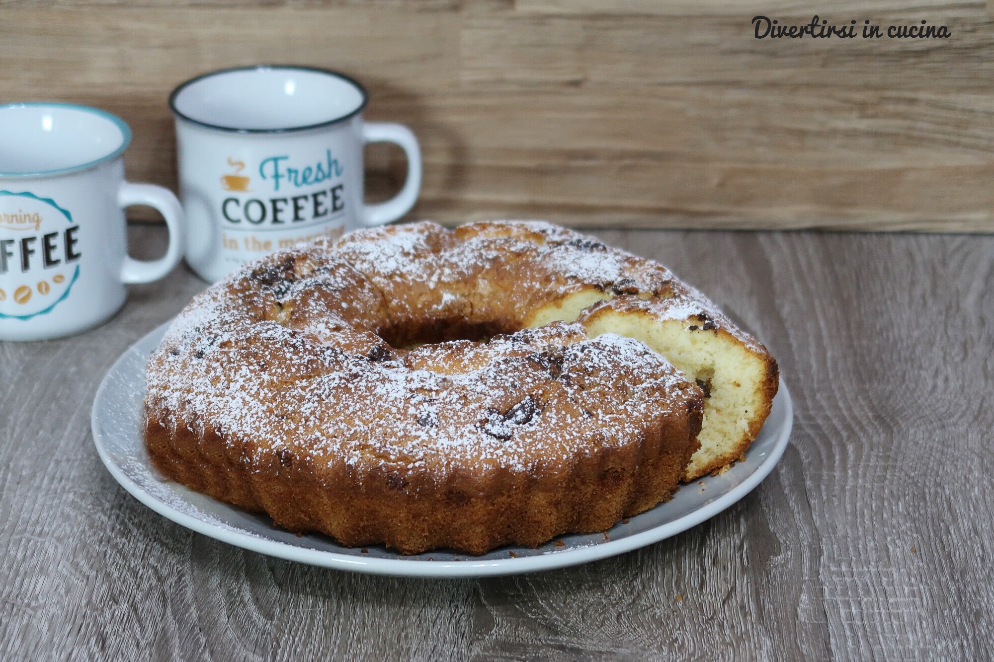 Gugelhupf mit heißer Milch Bimby