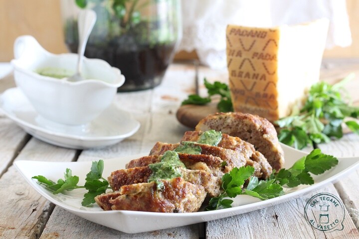Hackbraten in der Heißluftfritteuse