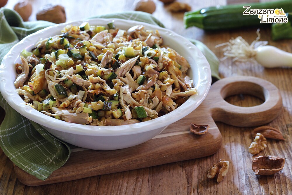Hähnchen-Zucchini-Salat