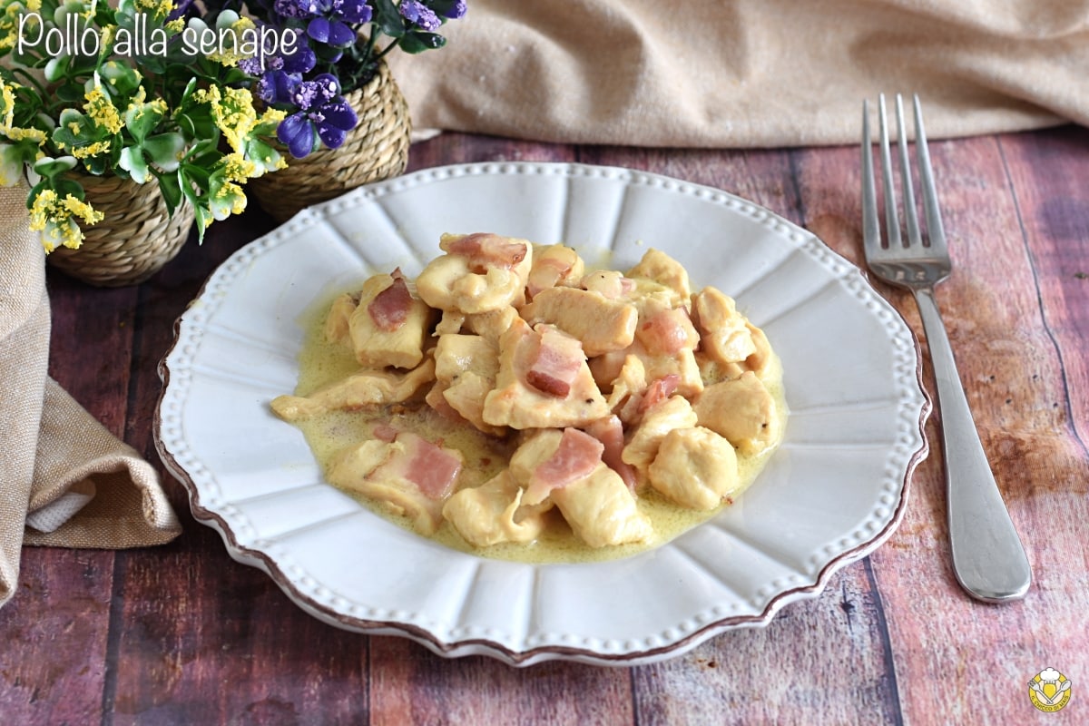 Hähnchenbrust mit Senf