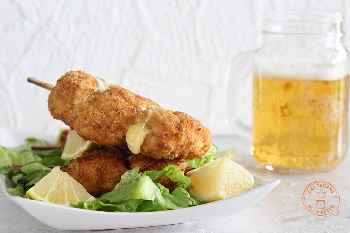 Hähnchenröllchen in der Heißluftfritteuse