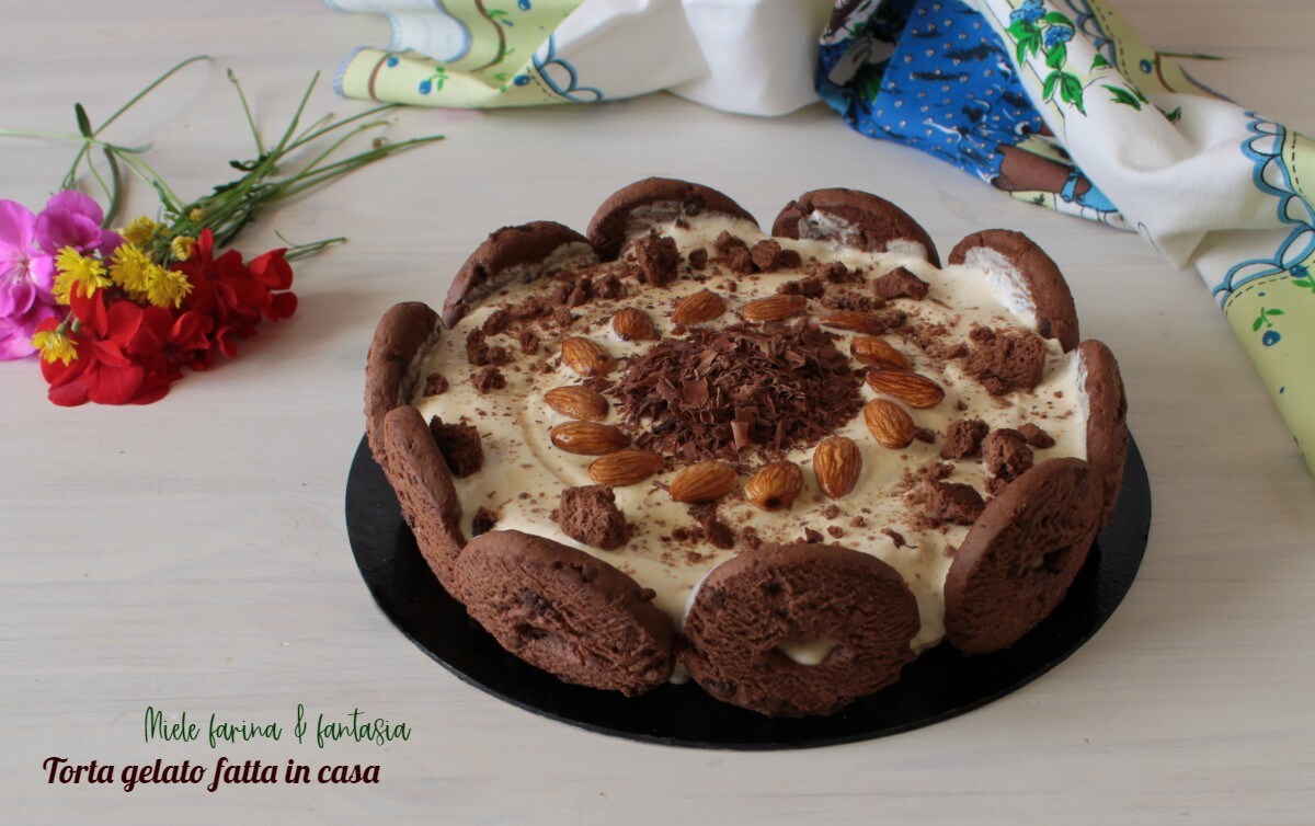 Hausgemachter Eiscremekuchen