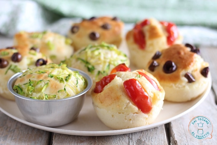 Herzhafte Muffins in der Mikrowelle