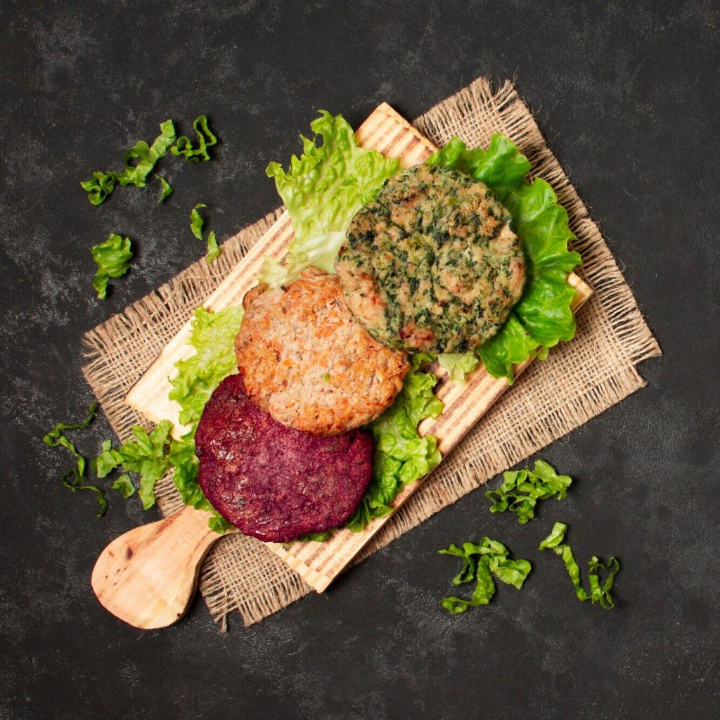 Hülsenfrüchte-Burger