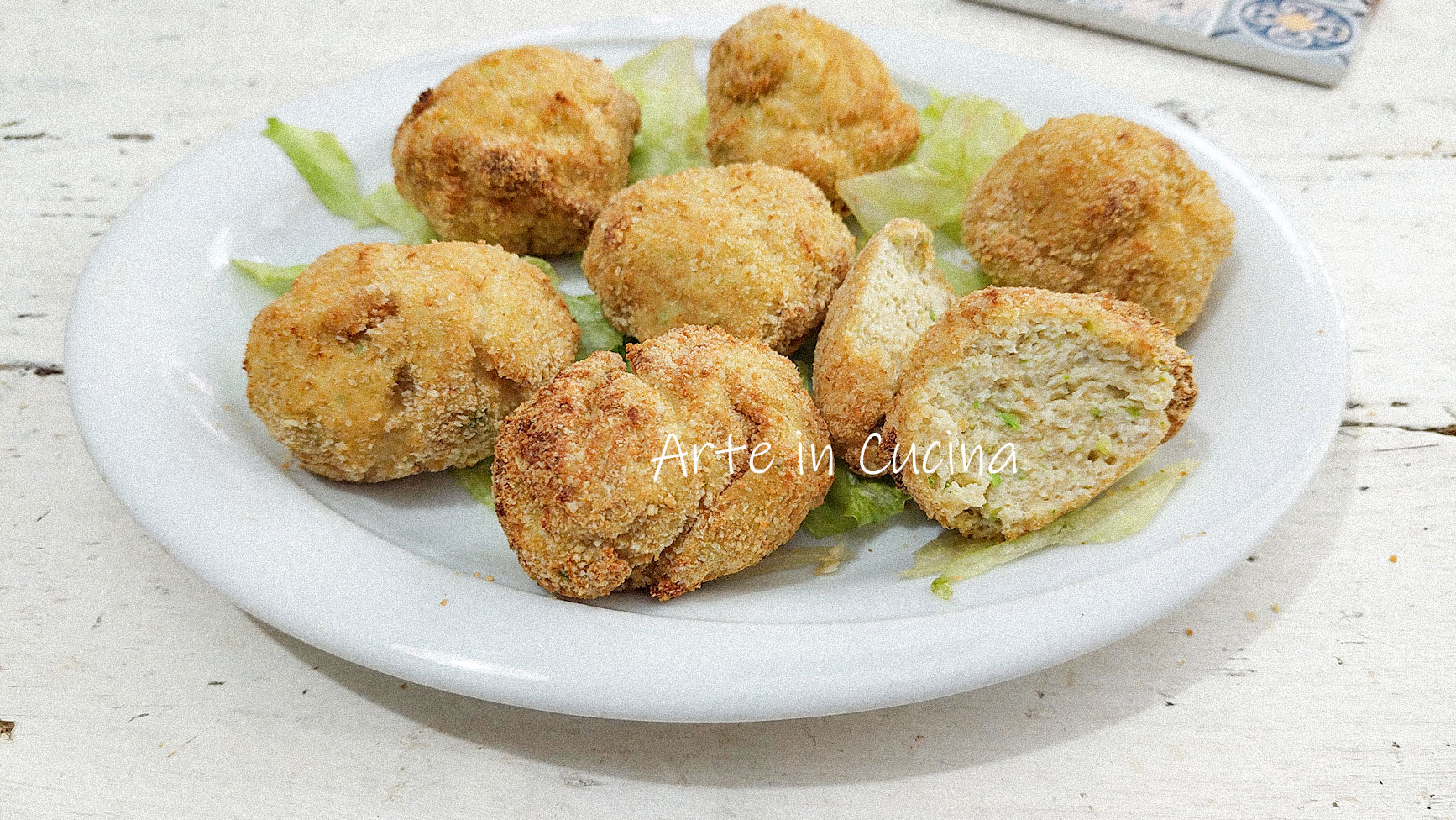 HÄHNCHENFRIKADELLEN mit ZUCCHINI in der Heißluftfritteuse