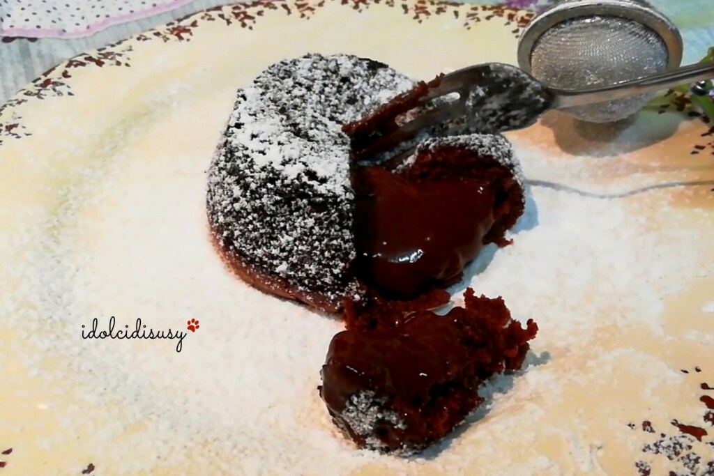 idolcidisusy Schokoladenkuchen mit flüssigem Kern