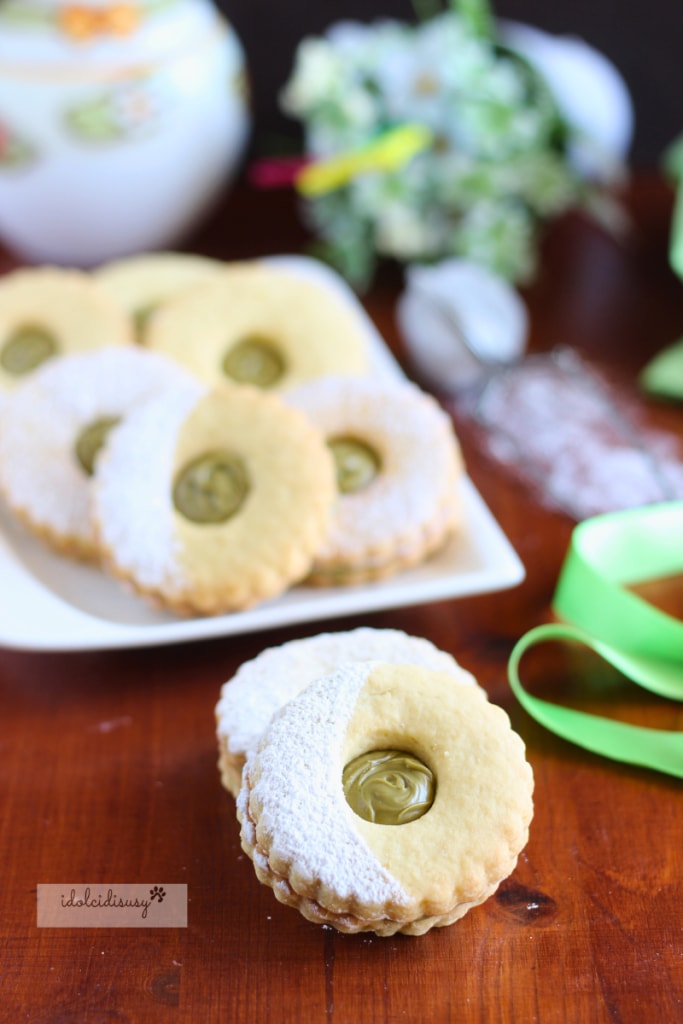 idolcidisusy Spiegelei mit Pistaziencreme