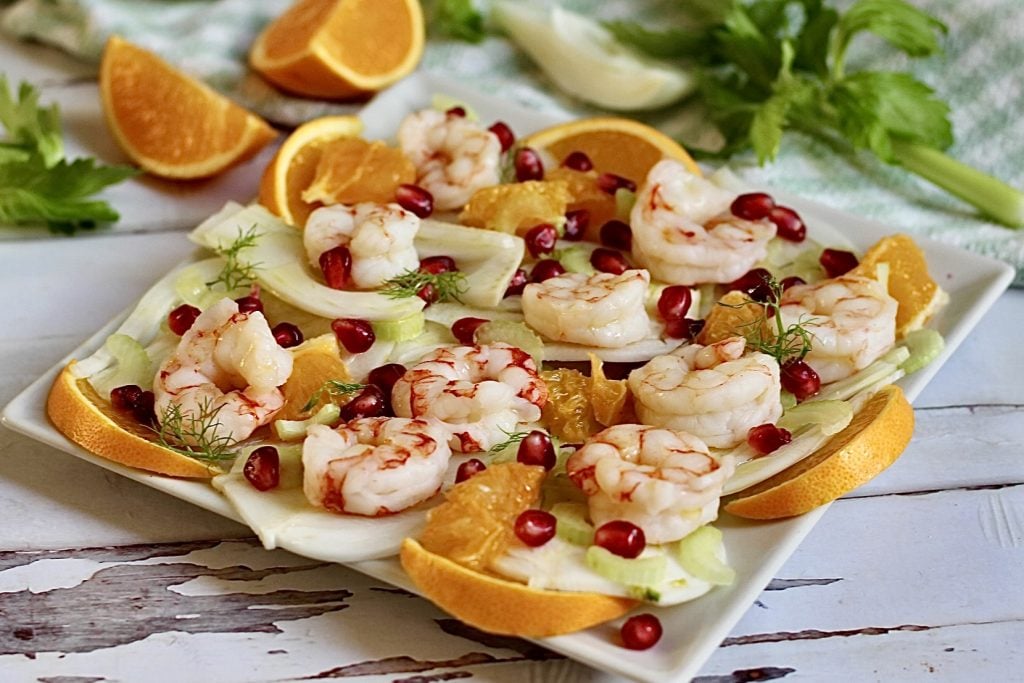 Zitrus-Garnelen-Salat