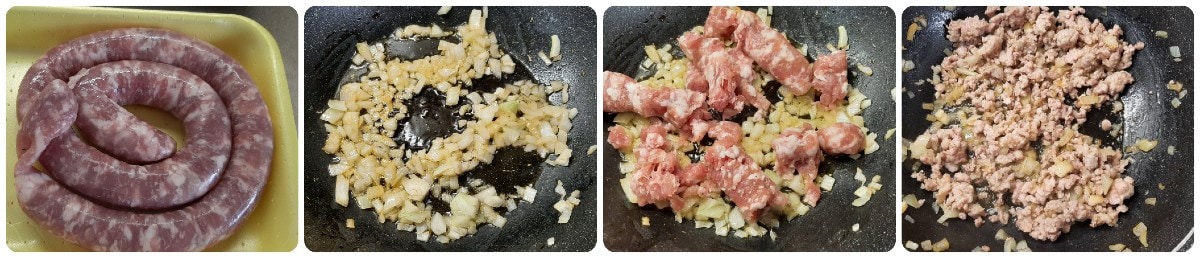 Gefüllte Muschelnudeln mit Fleischragout und Béchamelsoße