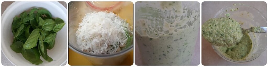 Blätterteig mit Zucchinipesto